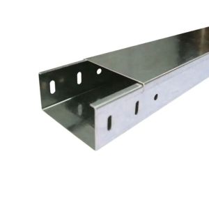 Fire Resistance Steel Solid Bottom Cable Tray with Customized and Length