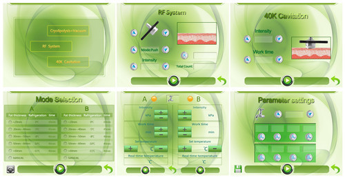 2017 new design multifunctional five handles Cryolipolysis Slimming machine