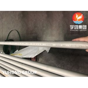 Round Stainless Steel Seamless Pipe ASTM A312, TP310H NDT Available