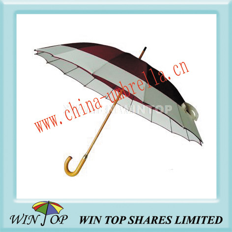 Buy 23" Manual Straight Wooden Umbrella Production at wholesale prices