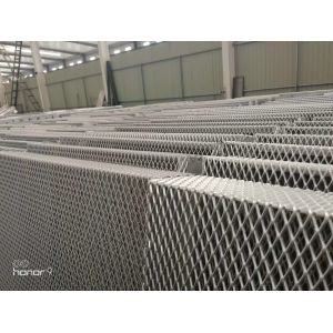 Aluminum expanded metal mesh Curtain Wall GOLD COPER COLOUR