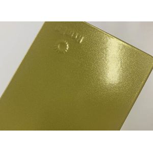 China Thermosetting Epoxy Polyester Gold Metallic Powder Coat Industrial Coating on sale