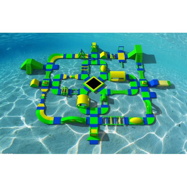 Inflatable Floating Aqua Park Inflatable Water Games Amusement Equipment For Events