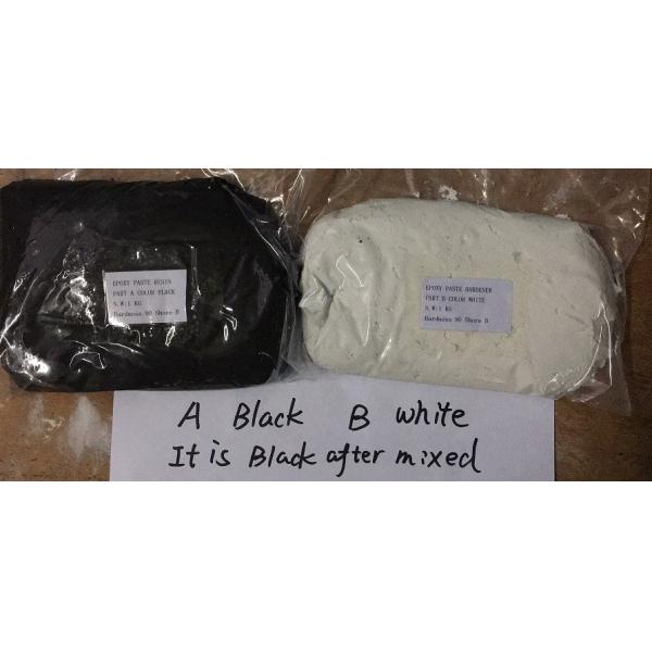 Buy Black Color High Density Epoxy Resin Tooling Paste For Mould Shaped Fine Surface Structure at wholesale prices