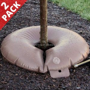 Tree Watering Bag with Slow Release Drip Irrigation Ring Heavy Duty 15 Gallon