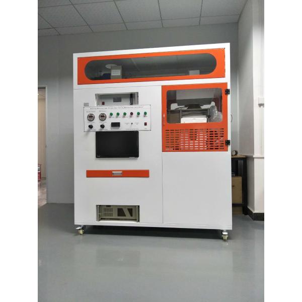 GB / 8323.2 2008 Vertical Flammability Chamber ZY6166B Plastic Smoke Density For Test Lab
