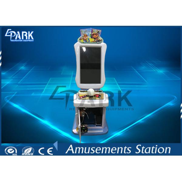 Indoor Kids Coin Pusher Game Machine / Hardware Parkour Equipment