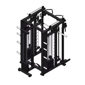 China Cable Crossover for Multi-Function Station Smith Machine Fitness Equipment Chest Back Exercise Indoor Gym Rack Leg Function Use on sale China Cable Crossover for Multi-Function Station Smith Machine Fitness Equipment Chest Back Exercise Indoor Gym Rack Leg Function Use on sale