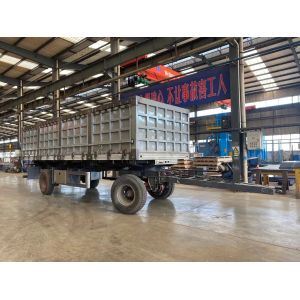 CIMC Customized 2 Axle Hot Sale 20FT With Drawbar Fence Stake Side Wall Full