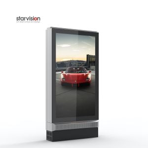 Single Sided 3840x2160 Outdoor Digital Advertising Display Screens 3000nits