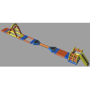 Inflatable Floating Water Sports Theme Park / Water Splash Park Installed In