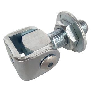 Quality Galvanized Steel Adjustable Gate Hinge With Round Jointed Part for sale