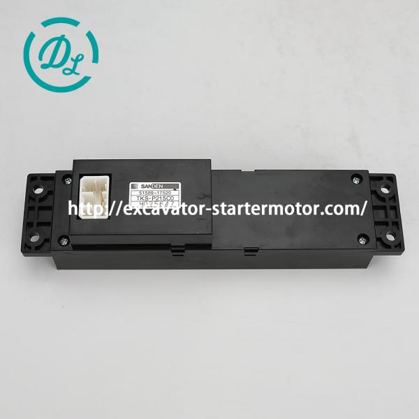 EexcavaStart DL 51589-17520 Air Conditioning Control Panel for SK200-6
