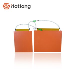 Thin Lightweight Curved Fiberglass Reinforced Silicone Rubber Heater