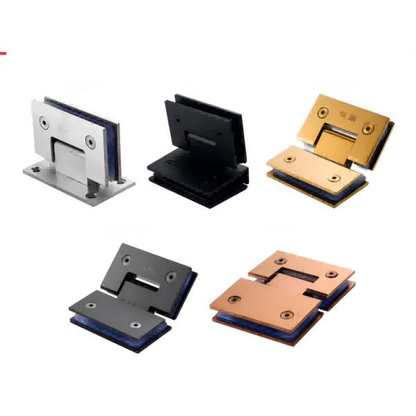 Copper Custom Frameless Shower Flipper Panel Hinges Two Way Glass To Glass Shower Hinge