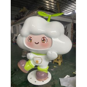 To Figure Custom Foam Sculpture balloon Style Polishing Surface