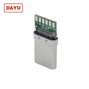 10 Pin Usb 3.1 Type C Connector Male Solder Durable For Mobile Phone