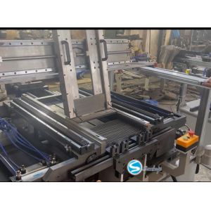 Quality Professional Semi-automatic Radiator Core Builder Machine With 3 Indenters And 1 Workstation for sale