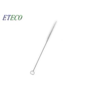 Brass Skeleton Long Handle Tube Brush , Tube Cleaning Wire Brush