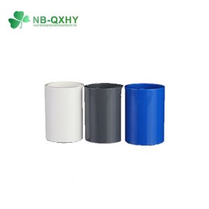 Plastic White/Blue/Grey PVC UPVC Pipe Fitting Coupling for Water Supply System