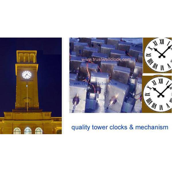 Buy indoor outdoor clock movement mechanism,open air wall clock,internal external clock -GOOD CLOCK (YANTAI) TRUST-WELL CO L at wholesale prices