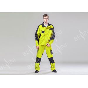 Fashionable Heavy Duty Work Suit Jacket With Removable Sleeves European Size