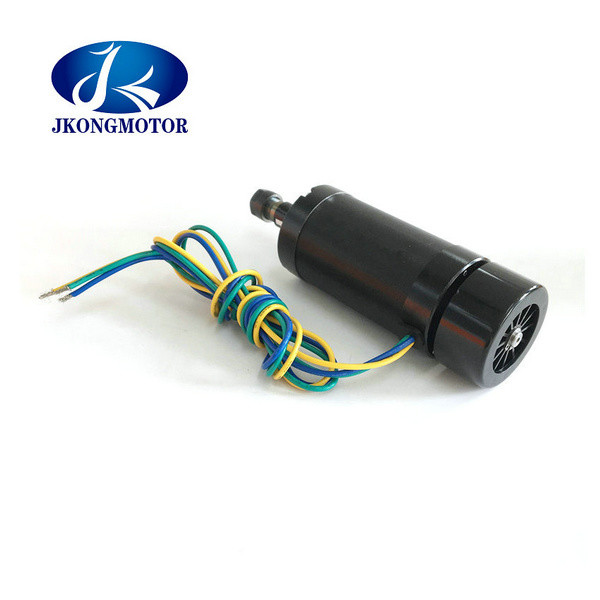 Buy 11000rpm Lightweight JK57BLS04-19  Round Spindle 500w Brushless Motor at wholesale prices