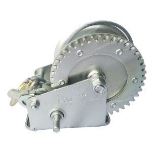 1200lbs Body Steel A3 2 Speed Manual Winch / Hand Crank Boat Winch Trailer