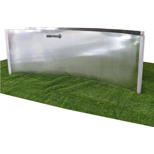 Stainless Steel Wedge Wire Coanda Screen Sieve Bends For Koi Fish Pond