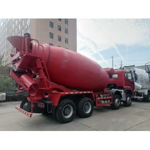 Sinotruk HOWO 8×4 Drive Type 12m3 Capacity 25T Payload Concrete Mixer Truck