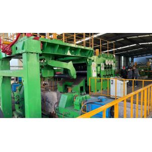 Steel Sheet Flattening and Cross Cutting Machine with Straightener Feeder