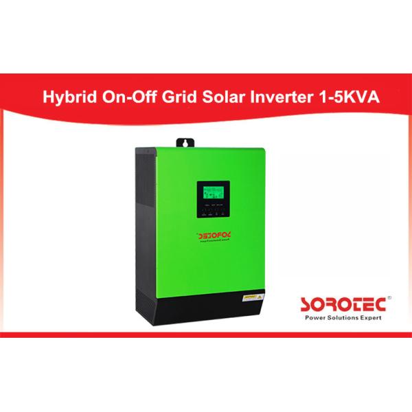 Buy PF =1.0 Pure Sine Wave Hybrid Solar Inverter On & Off - grid 1 Phase at wholesale prices