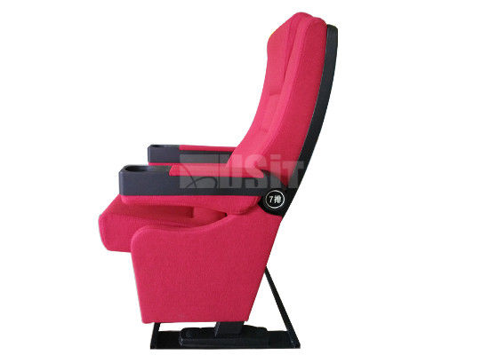 Big Cup Holder Commercial Theater Seating Sit Back Linkage Mechanism Rocking Chair