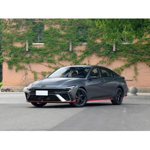 Quality Elantra Hyundai Vehicle1.4t Dct Lux Premium Edition N Line New Compact Car Pure Gasoline Power for sale