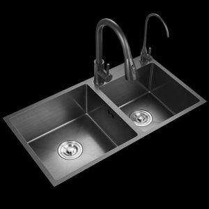 Wholesale Simple Design Custom Modern Rectangular Metal Brass Chrome Double