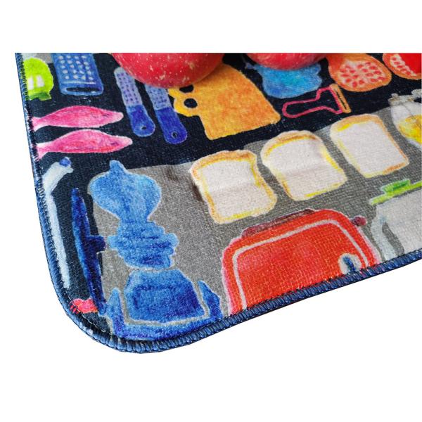 38x50cm Countertop Polyester Microfiber Dish Drying Mat