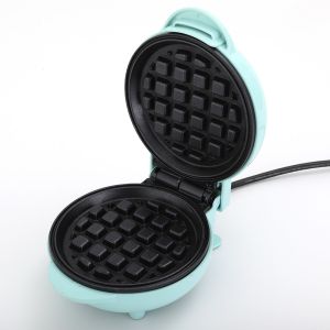 Mini Waffle Maker for Hash Browns, Keto Chaffles with Easy to Clean, Non-Stick
