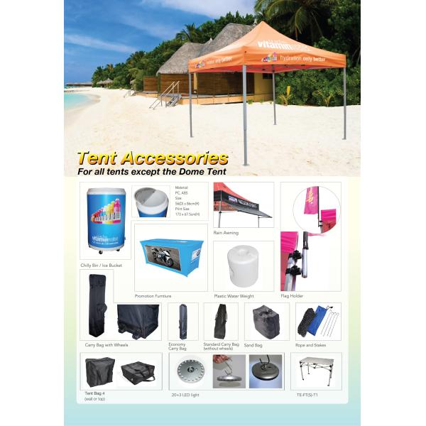 Outdoor Events Trade Show Tents Dye Sublimation Printing Rust Resistance