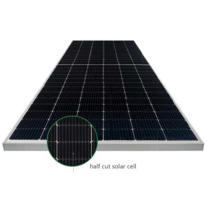 ISO Half Cut Solar Panel PV Glass 545w 550w 560w 580w 590w For On Grid Solar