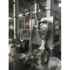 China Roller Compactor Pharmaceutical Powder Granulator Machine High Effeciency Mirror Polish on sale
