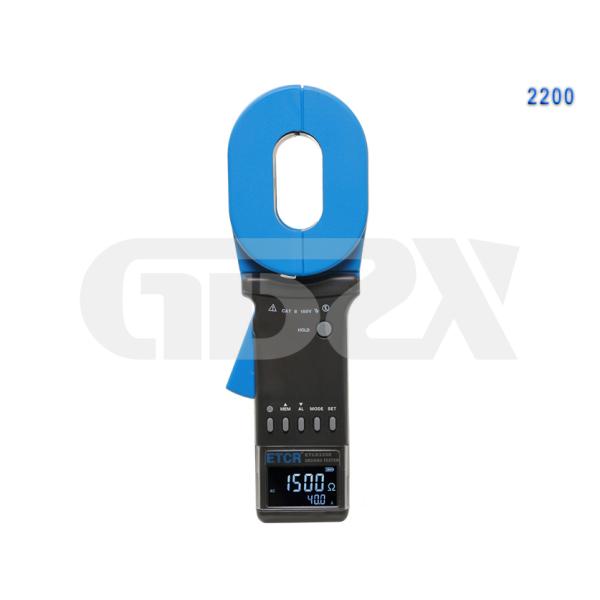 Pincer Digital 1000 Ohms Clamp Earth Resistance Tester