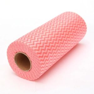 50gsm Non Woven Jumbo Roll Cleaning Wipes Washable For Kitchen