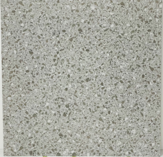 Buy Gray Ceramic Terrazzo Floor Tiles 60 * 60cm Chemical Resistant CE Certified at wholesale prices