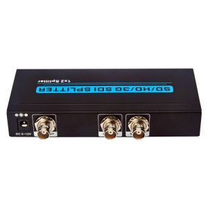 Lossless 3Gbps 1080P SD 1 X 2 SDI Signal Splitter