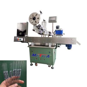 Automatic high speed ball pen / tube / small round bottle labeling machine