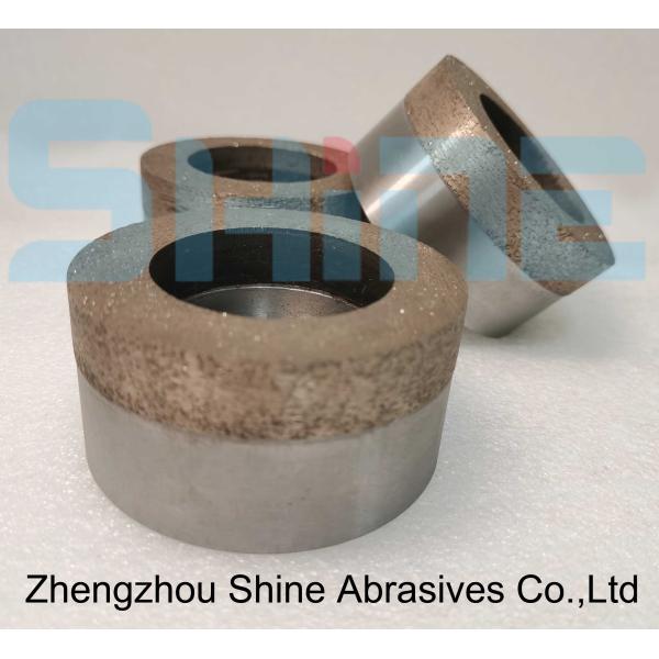 Metal bonded diamond grinding wheel is suitable for grinding and polishing glass pencil edge for glass beveling machine