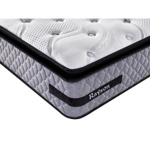 Rayson Pillow Top Colchon Pocket Spring Mattress Bed Furniture 12inch