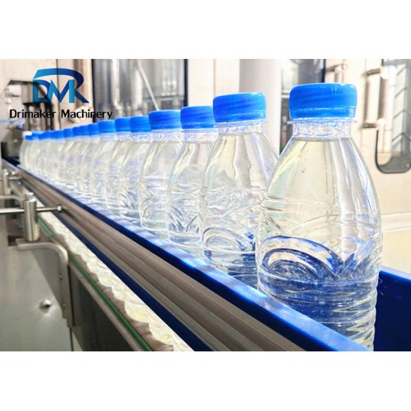 Stainless Steel Water Bottling Machine With Automatic Cap Loading System