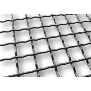 Single Intermediate Double Intermediate Crimped Wire Mesh With Rectangular Holes
