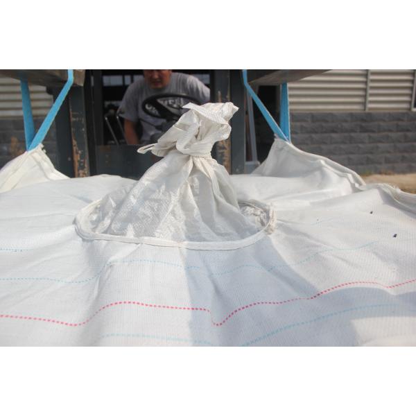 Buy white 39x39" 4400lbs Conductive Big Bag For Flammable Material at wholesale prices